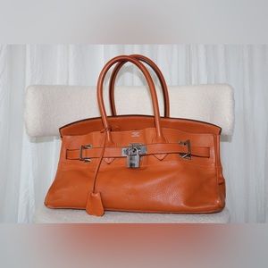 Hermès Clemence JPG Shoulder Birkin 42